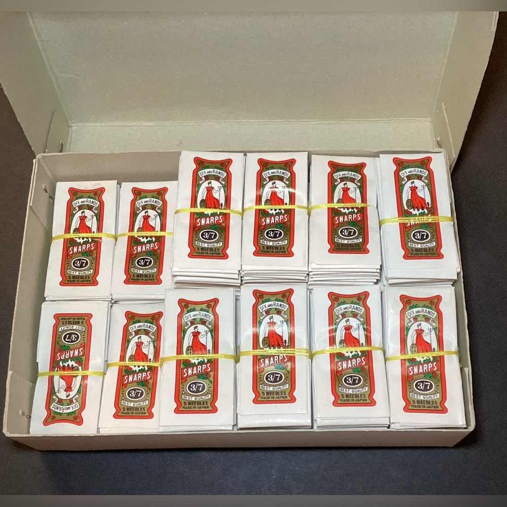 Vintage Dix And Rands Sewing Needles